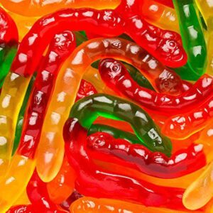 Albanese Large Assorted Worms 5lb Bag Bulk